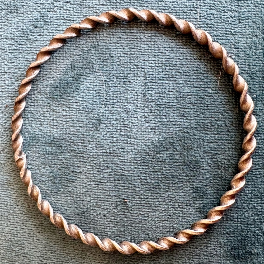 3 FOR $25: Twisted Rope Design Bangle